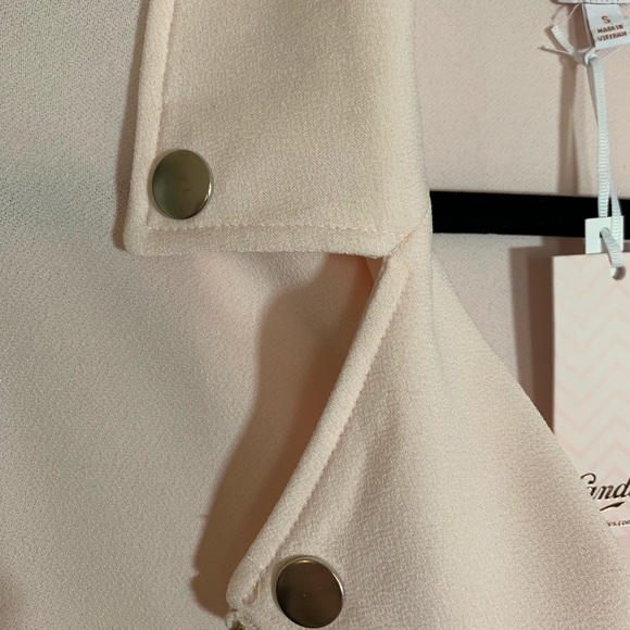 Candies Knit Moto Jacket - Picture 4 of 5